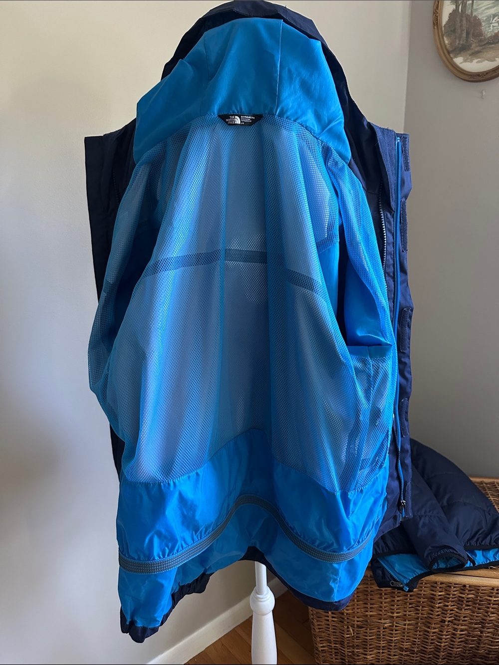 The North Face Kids Perrito 4-in-1 Jacket, Sz L - Picture 9 of 11